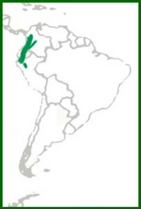 Mapa de distribución