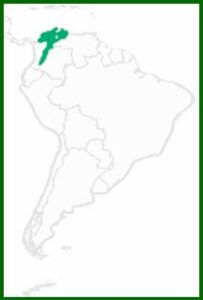Mapa de distribución
