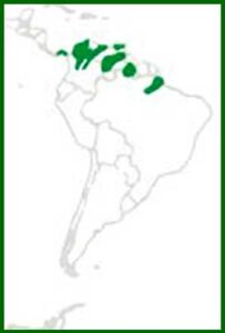 Mapa de distribución