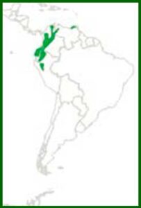 Mapa de distribución