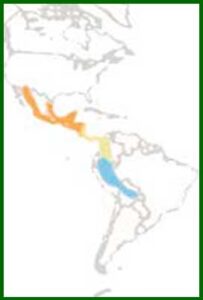 Mapa de distribución