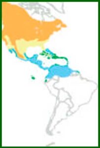 Mapa de distribución
