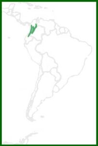 Mapa de distribución