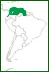Mapa de distribución